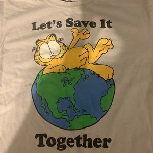 Garfield crop top